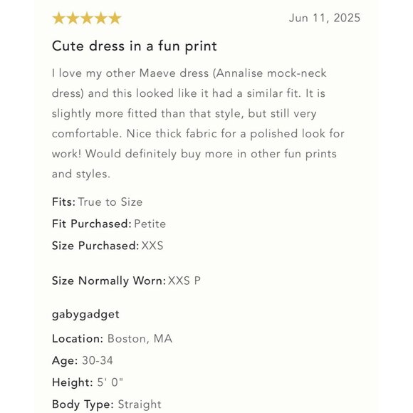 NWT Size XXS  -Anthropologie The Nina Mock-Neck Mod Mini Dress (NWT US$ 148) - Picture 3 of 16